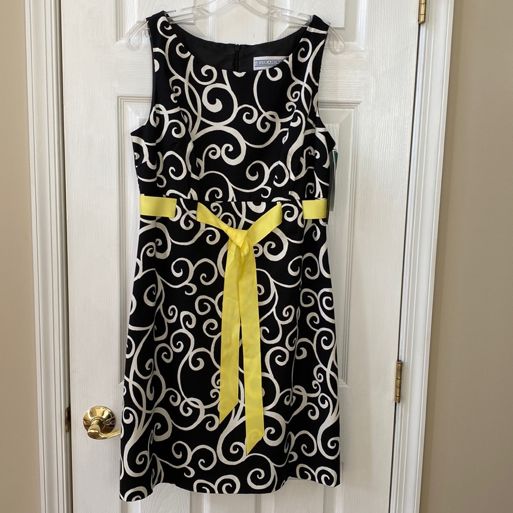 Black and white sundress